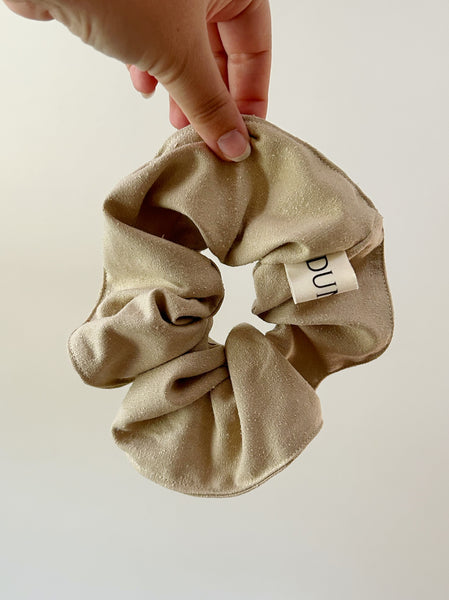 Raw Silk Scrunchie