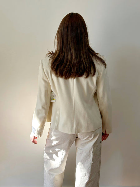 White Cashmere Jacket