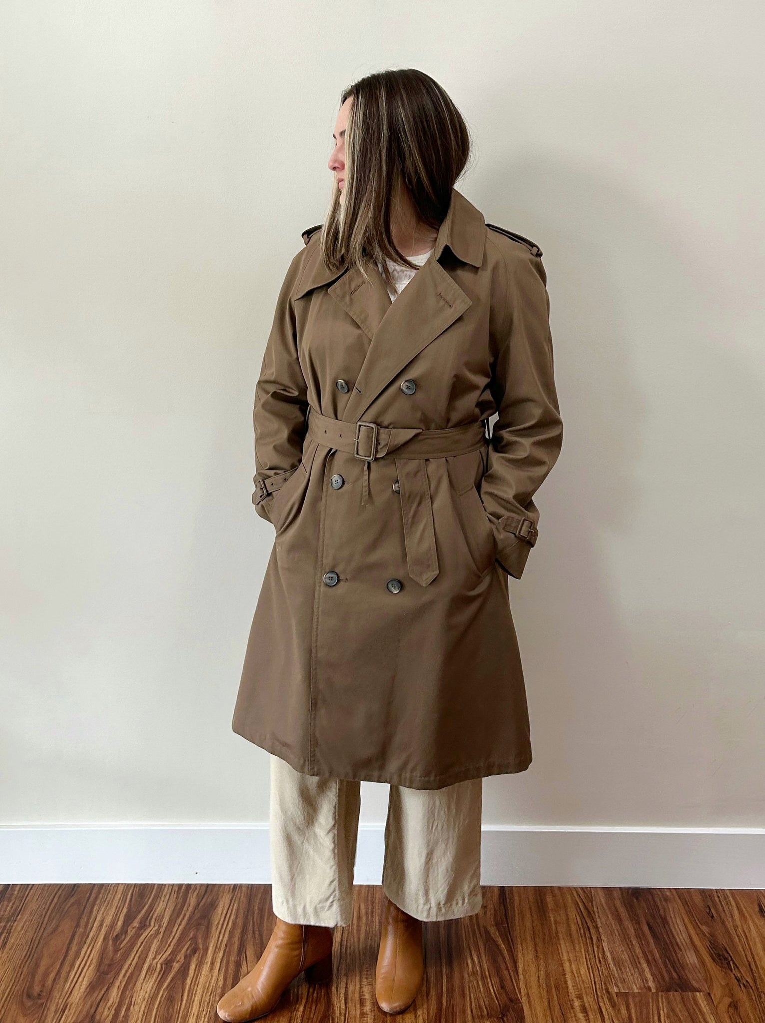 Brown Trench Coat