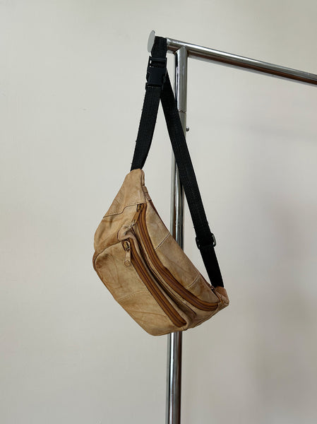 Tan Fanny Pack - Genuine Leather