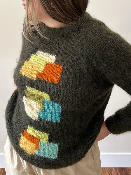 Wool Squares Sweater