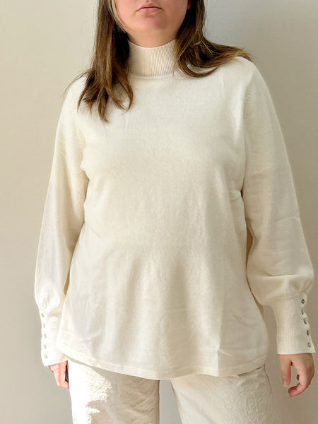 White Cashmere Sweater