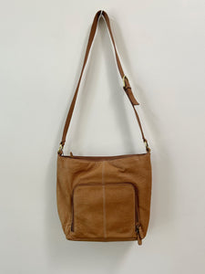 Tan Leather Shoulder Bag