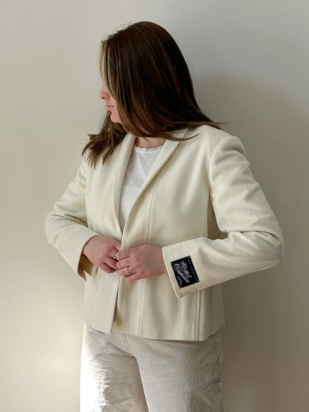 White Cashmere Jacket