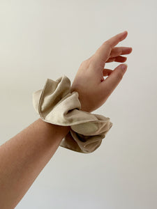Raw Silk Scrunchie