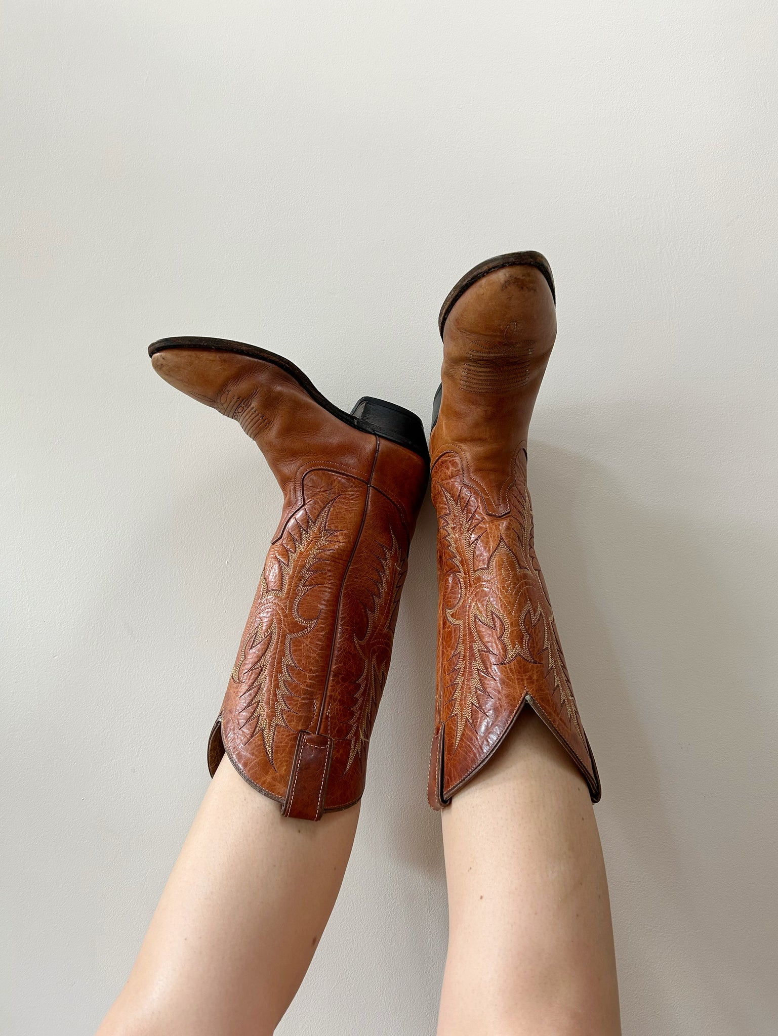 Brown Cowboy Boots (7.5)