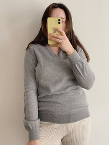 Gray Wool Sweater