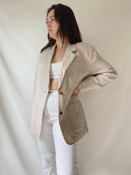 Linen Blazer