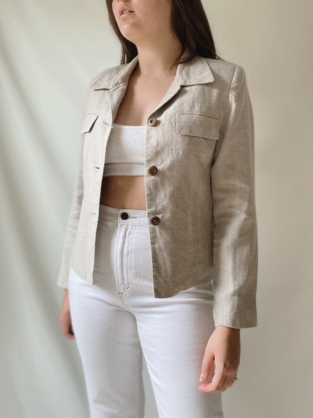 Linen Blazer