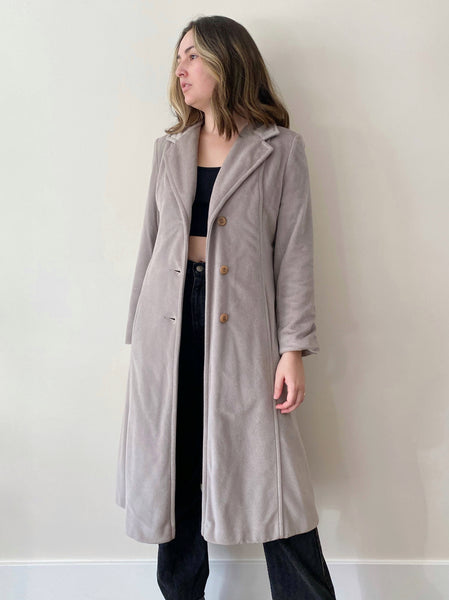 Silver Long Coat