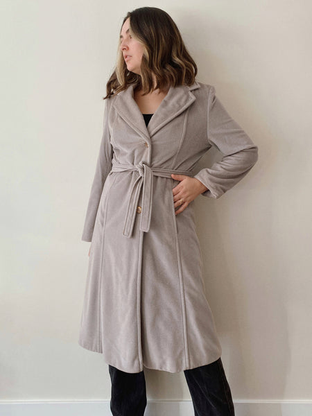 Silver Long Coat