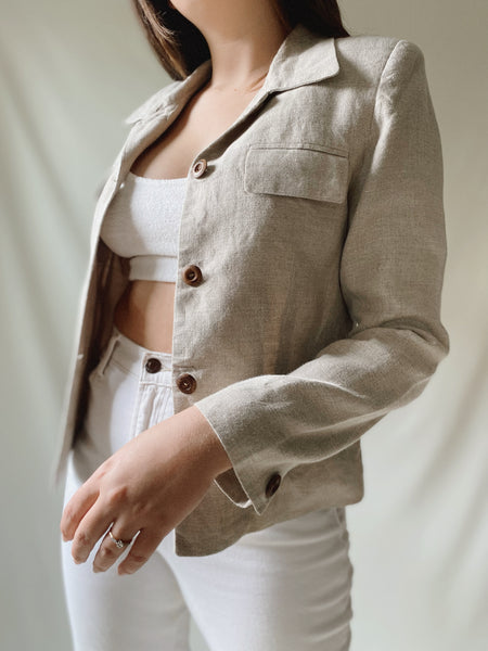 Linen Blazer