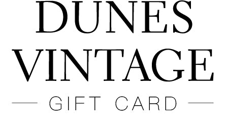 Dunes Vintage Gift Card